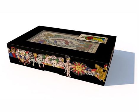 Original Tarot de Marseille von 1760 Königin der Stäbe